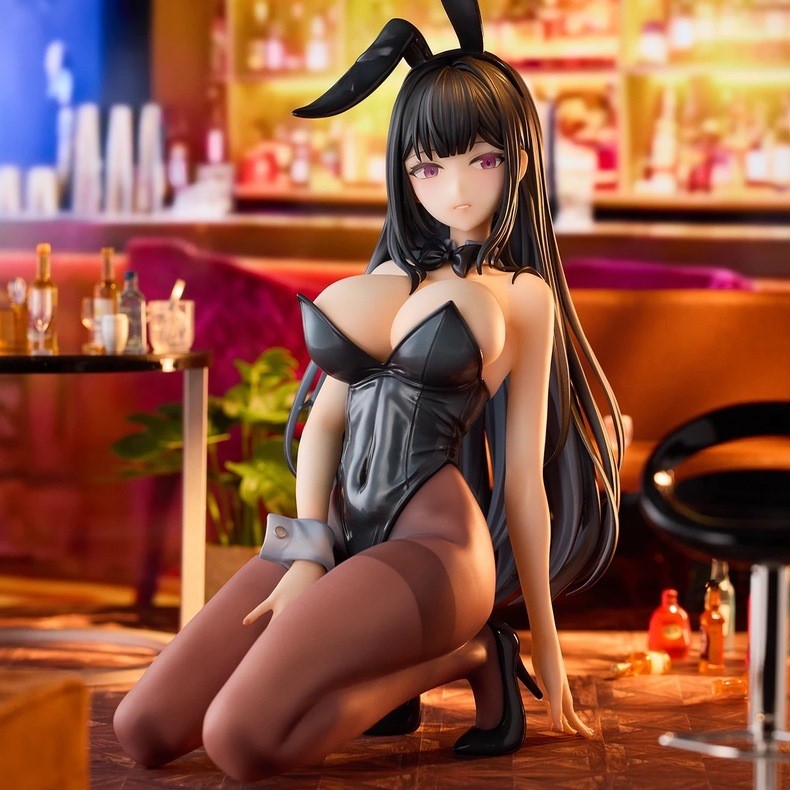 New Product Kneeling beautiful girl Bunny Girl Feina Figure Two-dimensional uniformed beautiful girl