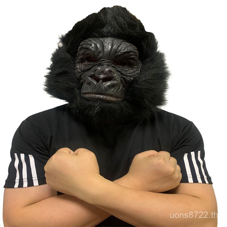 หน้ากาก Latex Halloween สินค้าใหม่ Wars 2021 Face Latex King All Godzilla Headgear King Kong Dress U