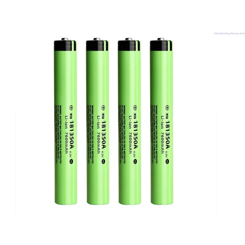 [ แบตเตอรี่ 4 ก้อน ] แบตเตอรี่ ALLCCX 3.7V 7600mAh 181350สําหรับ Ming Bao MingBao DK-SSBT500