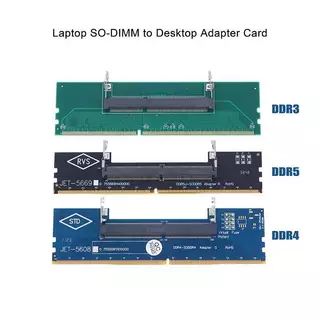 ZY DDR3 DDR4 DDR5 แล็ปท็อป SO-DIMM เป็นเดสก์ท็อปอะแดปเตอร์การ์ดแปลงหน่วยความจํา RAM Connector อะแดปเตอร์ TH