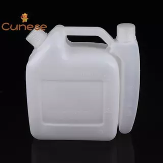 [Cuninese] ถังขวดผสมน้ํามันเชื้อเพลิง Litre 2-Stroke เบนซินสําหรับลูกโซ่ทริมเมอร์ [ใหม่]