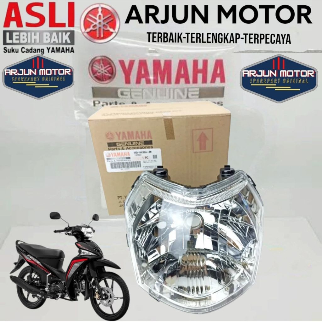 VEGA FORCE FI 1FD-H430A-00 ORIGINAL YAMAHA HEADLIGHT RESERCTOR