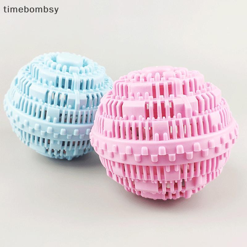 (time) ลูกบอลซักผ้า Decontamination Anti-Winding Artifact ซักผ้าอัตโนมัติลูกบอลทําความสะอาดเสื้อผ้าขนาดใหญ่ Anti-Knot เครื่องมือทําความสะอาด (TH)