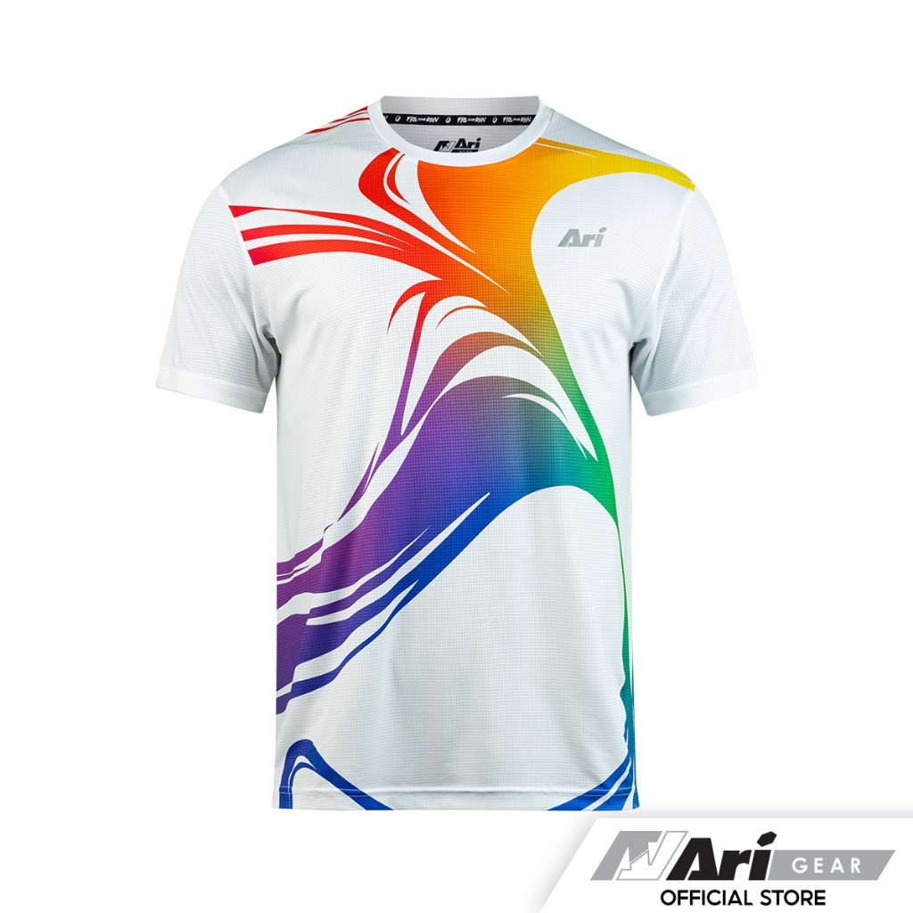 Ari Pride Unisex Graphic Running Tee Tshirt Jersey