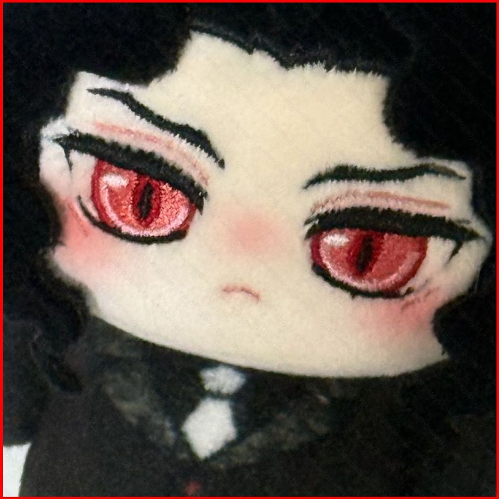 HQ Demon Slayer: Kimetsu no Yaiba Kibutsuji Muzan Plushie Anime Merch ตุ๊กตาน่ารักตุ๊กตาผ้าฝ้ายกระเป