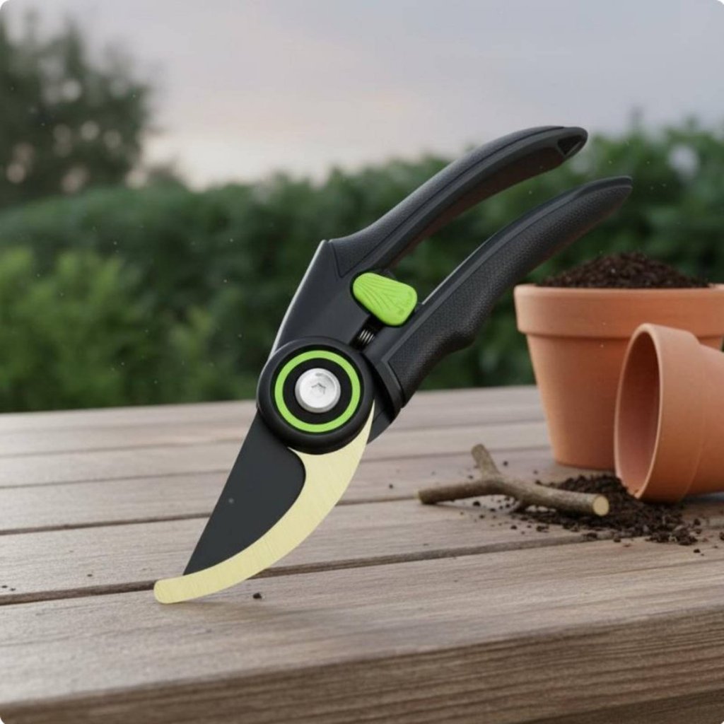 Sharp Blade Bypass กรรไกรตัดแต่งกิ่ง Clean Cuts ประหยัดแรงงาน Bypass Pruners กันสนิมสําหรับงานลาน