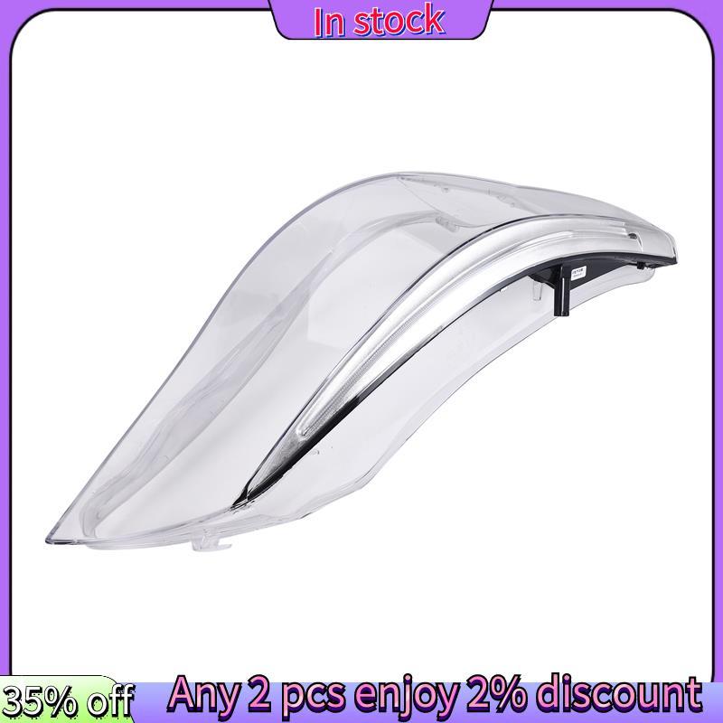 ในสต็อก-ไฟหน้ารถกระจกเลนส์โปร่งใสไฟหน้าโคมไฟสําหรับ BMW E60 E60LCI 2008 2009 2010