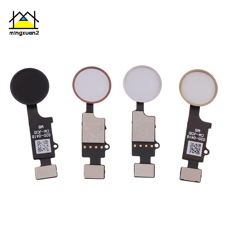 Mingxuan2 กลับ Ba ปุ่ม Home Flex Cable เปลี่ยนสําหรับโทรศัพท์ 7 8 7Plus 8Plus Connector ชิ้นส่วนโทรศ