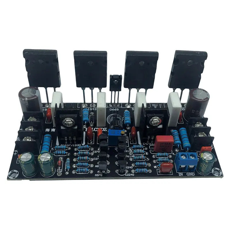 Mono High Power Tube Amp Board 1943+5200 Mono Power Amplifier Board Module 200W สําหรับลําโพงอิเล็กท