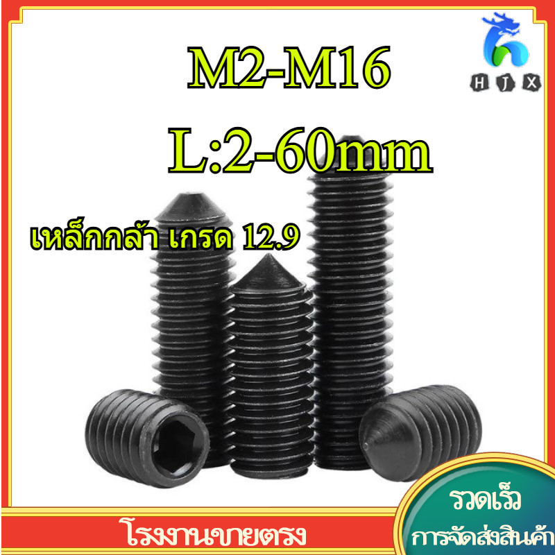 12.9 Grade Pointed Edge Fixing Screw/Fixing Screw M2M2.5/M3-M16 * L = 2-60mm (HJX-TH)