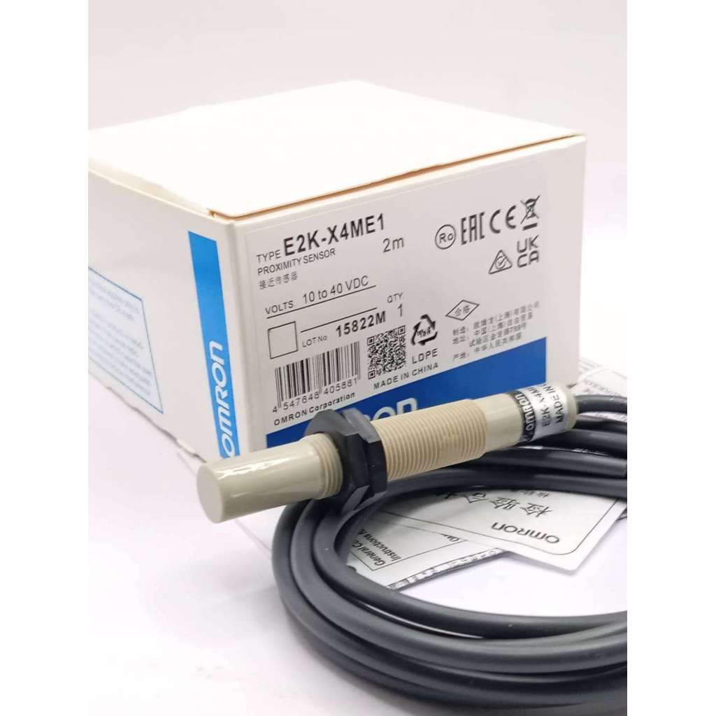 มือ1 เซ็นเซอร์ตรวจจับวัตถุแบบคาปาซิทีฟยี่ห้อ E2K-X4ME1 พร้อมส่งจากไทย🇨🇷🛻