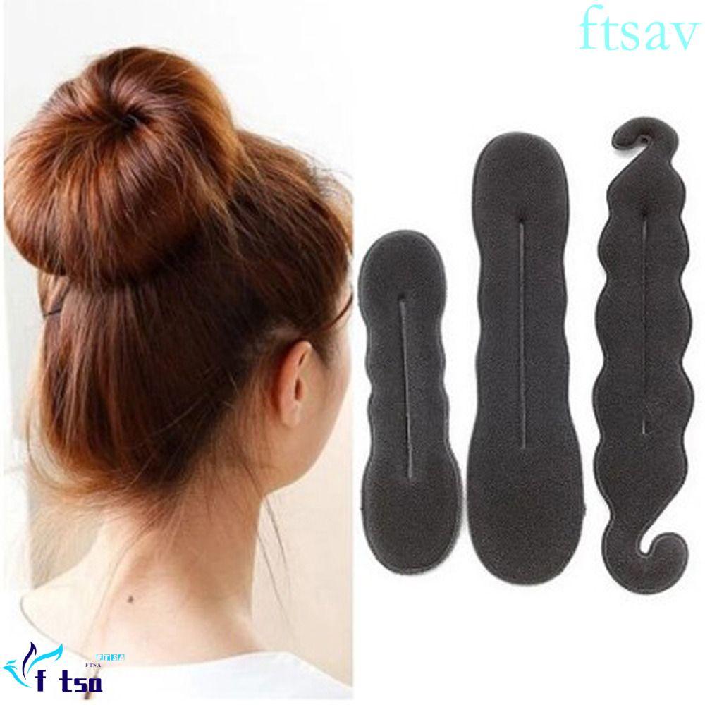 SWIFTSAVER เครื่องม้วนมวยผมHairpin ขนาดใหญ่ เครื่องม้วนผมสไตล์ทไวส์ต สำหรับสร้างทรงผมบันและเคิร์ล