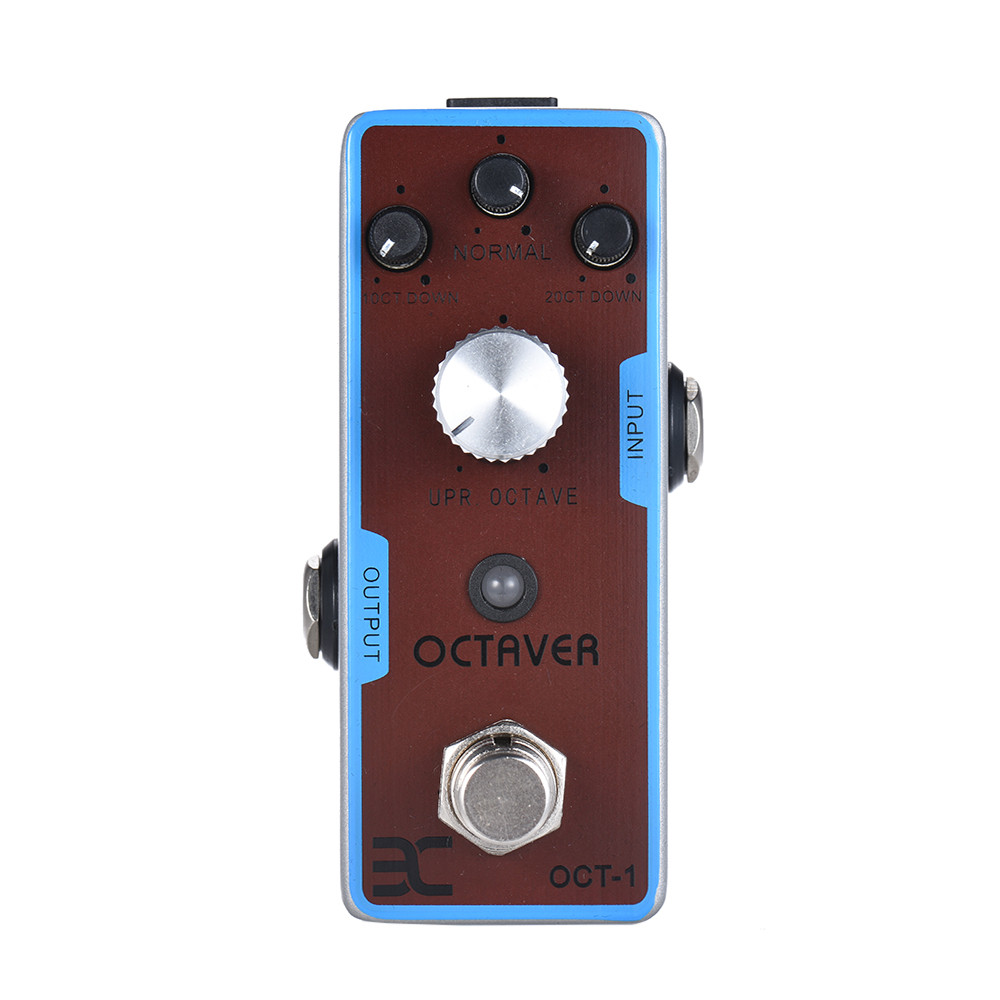 Hengyus ANO OCT-1 OCTAVE Mini Octave Guitar Effect Pedal True Bypass Full Metal Shell