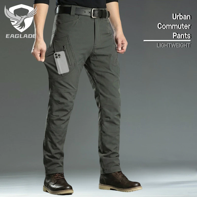 EAGLADE Urban Techwear Pants - กางเกงแห้งเร็วและไม่มีเหล็ก ออกแบบมาเพื่อมืออาชีพด้านไอทีและวิศวกรรม A1757