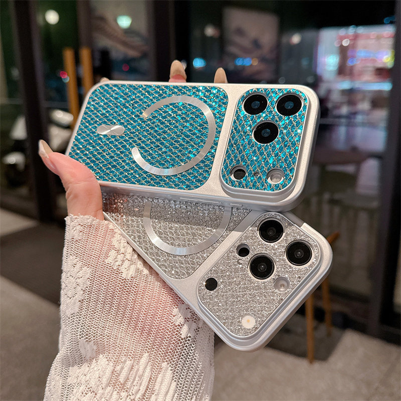 เลื่อมแม่เหล็กบังคับ แอปเปิล ไอโฟน17โปรแม็กซ์ เคสโทรศัพท์ 17 สไตล์ใหม่เปลี่ยนทันทีถึง 17 เคสป้องกันหน้าต่างขนาดใหญ่