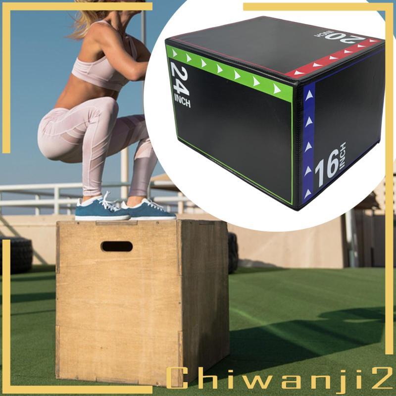 กล่องกระโดด EPDM Foam Plyo Box ปรับระดับได้ ใช้งานหลากหลายสำหรับยิมที่บ้าน
