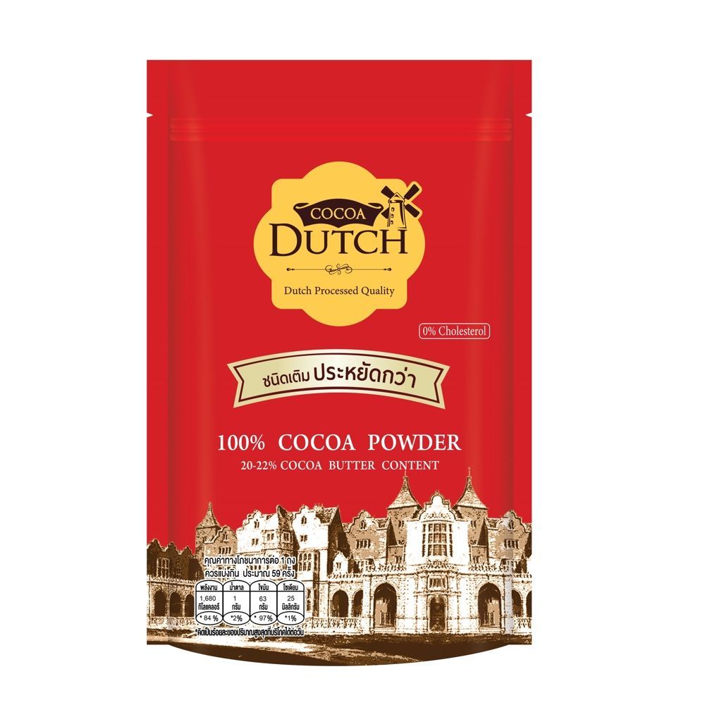 [สินค้าส่งด่วน] โกโก้ดัทช์ โก้โก้ผง 335 กรัม COCOA DUTCH COCOA POWDER 335 G.