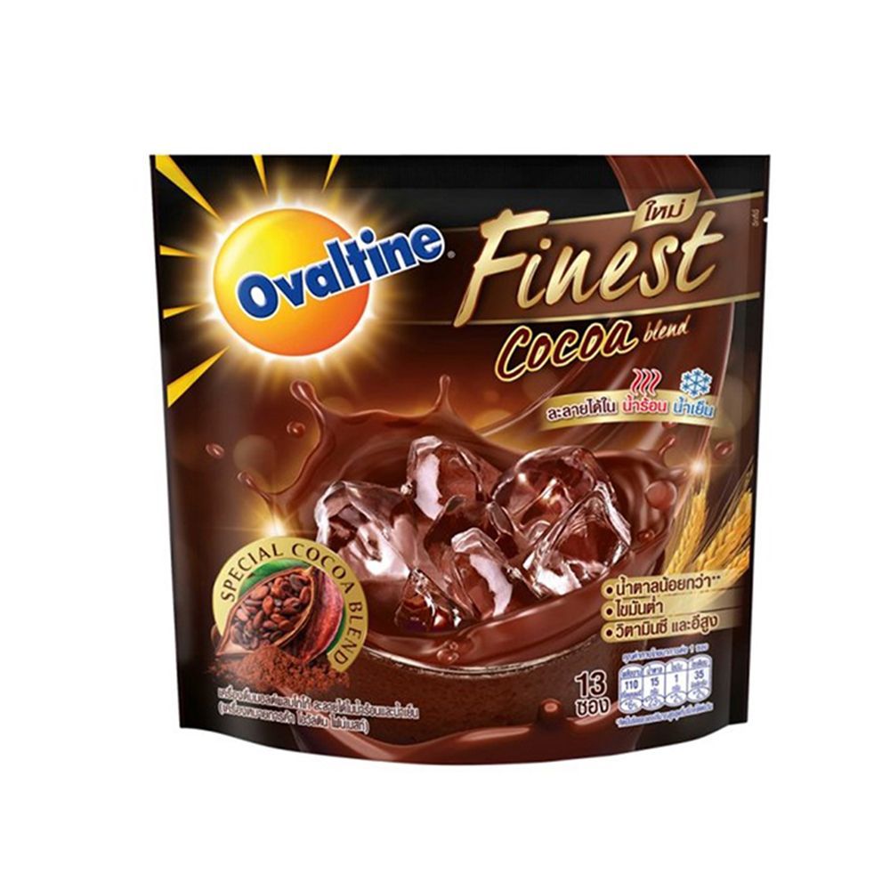 [สินค้าส่งด่วน] โอวัลติน ไฟน์เนสท์ โกโก้ 29กรัมX13ซอง OVALTINE FINEST COCOA 29GX 13 STICK