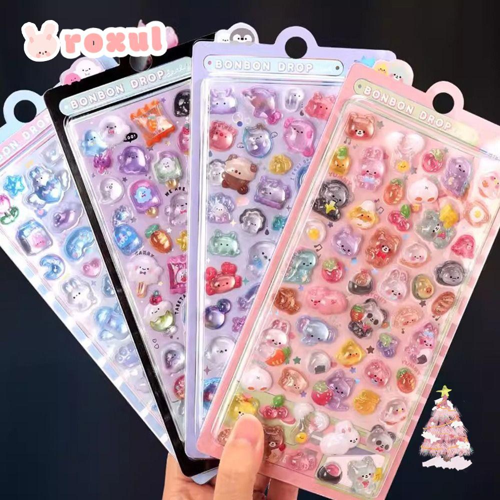 โรซูล บรรเทาวุ้นสติกเกอร์, ทําเอง สติกเกอร์พลาสติก, ตลกมือเต็นท์ไดอารี่สมุดหลายสีความงามสติกเกอร์โทรศัพท์มือถือตกแ