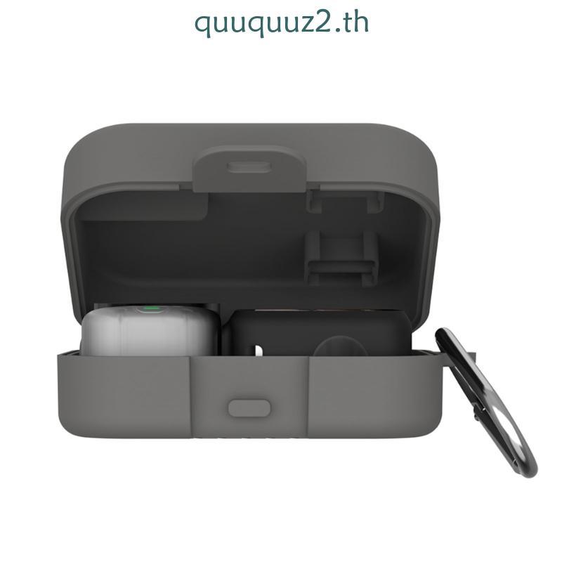 Quu Secure Travel Organizing Box สําหรับกล่องเก็บของสําหรับกล้องแอคชั่นแคมเมรา Easy Access Portable