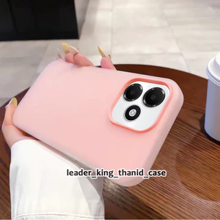 เคสมือถือ สำหรับ OPPO A6C A6S A6X A6T Pro A6 4G/5G เคส2ชั้น สีพื้นพาสเทล สีสันสดใส ป้องกันกระแทกดี เปิดเลนส์กล้อง 057