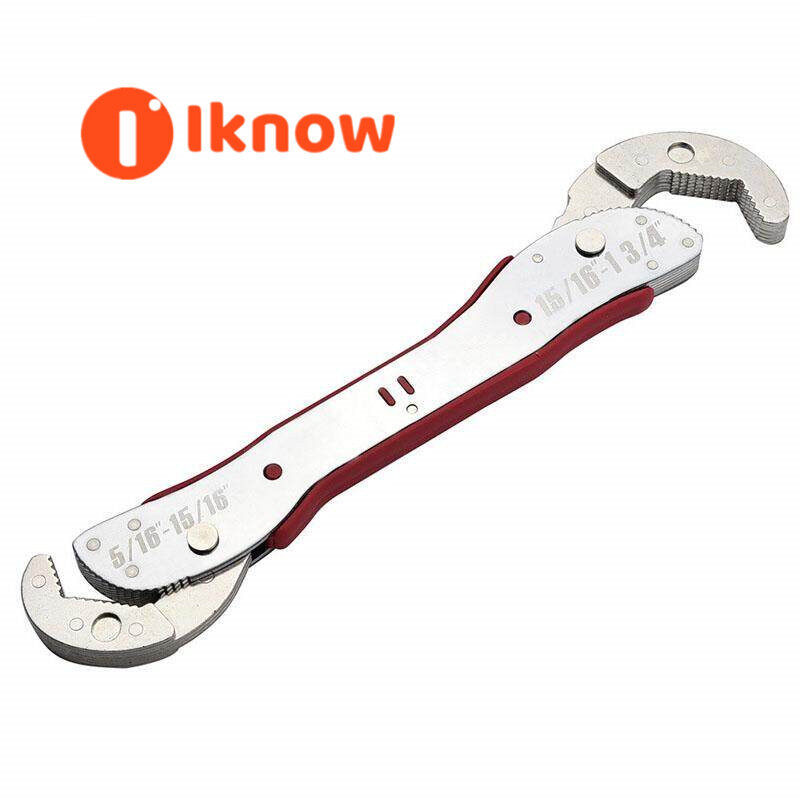 ปรับ Multi-Function Magic ประแจ 9-45 มม.CRV เหล็ก Universal Double Spanner ท่อ Nut Bolt ซ่อมเครื่องมือ