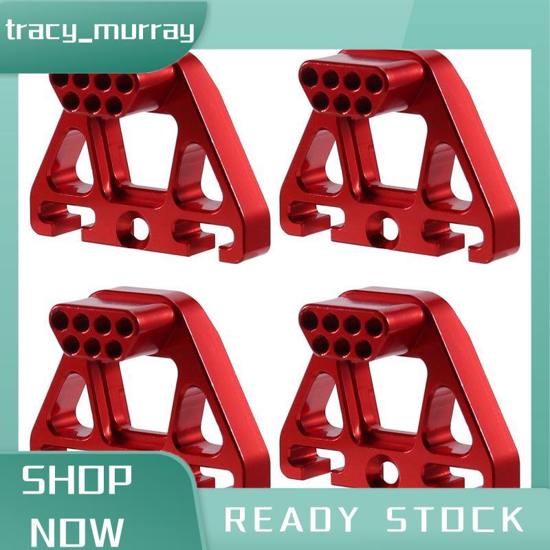 tracy_murray RC รถอัพเกรดด้านหน้าและด้านหลังวงเล็บชุดสําหรับ 1/10 YK4106 YK4107 RC รถอัพเกรดอุปกรณ์เ