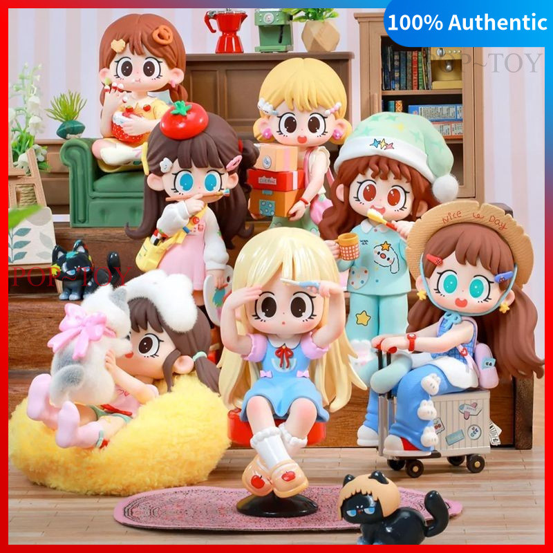 Milay Daily Times Series Figures Blind Box v3 ของเล่น ตุ๊กตา ของขวัญ