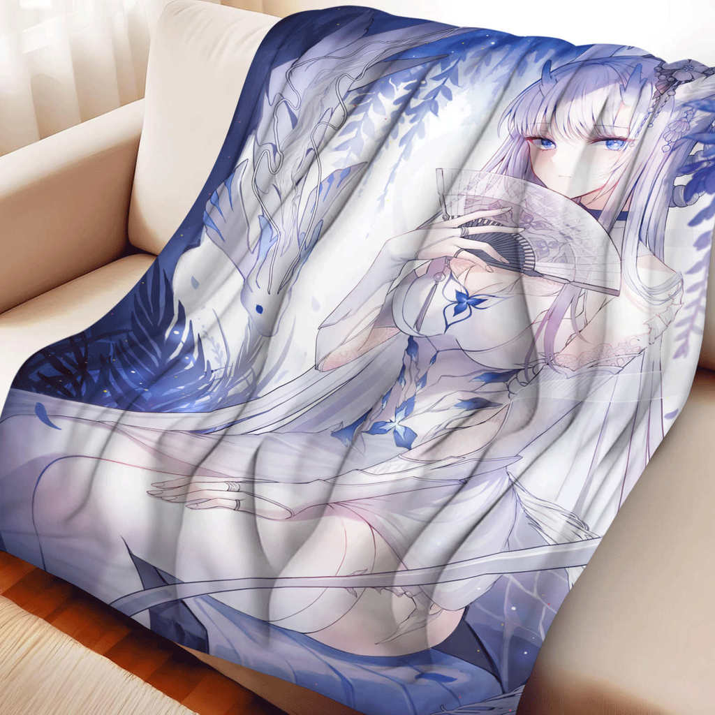 Duet night abyss ผ้าห่ม Soft Cozy โยนผ้าห่มของขวัญ Warm Flannel ผ้าห่มและโยนสําหรับโซฟาโซฟาเตียงของข