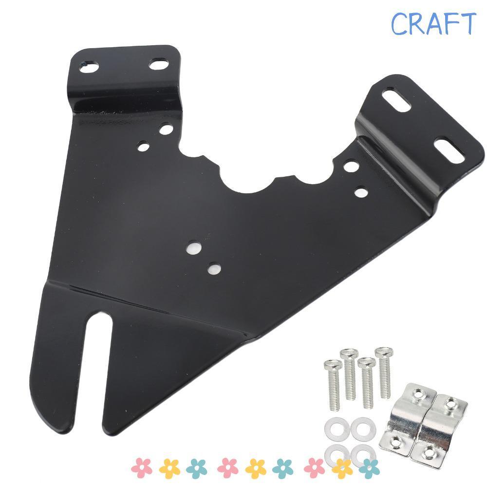 CRAFT ไฟฟ้ารอบแผ่นมอเตอร์,น้ําหนักเบาสีดําแผ่นยึดมอเตอร์,ทนทานเหล็กมอเตอร์สําหรับ MY1016Z/MY1016Z2/M