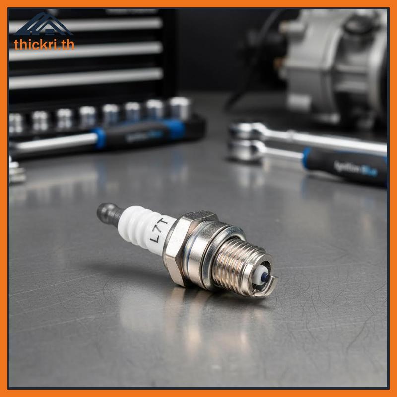 TT 1pcs L7T Spark Plug สําหรับลูกโซ่และเครื่องตัดแปรง Gasolina Chainsaws อะไหล่สวนเครื่องมือ PL