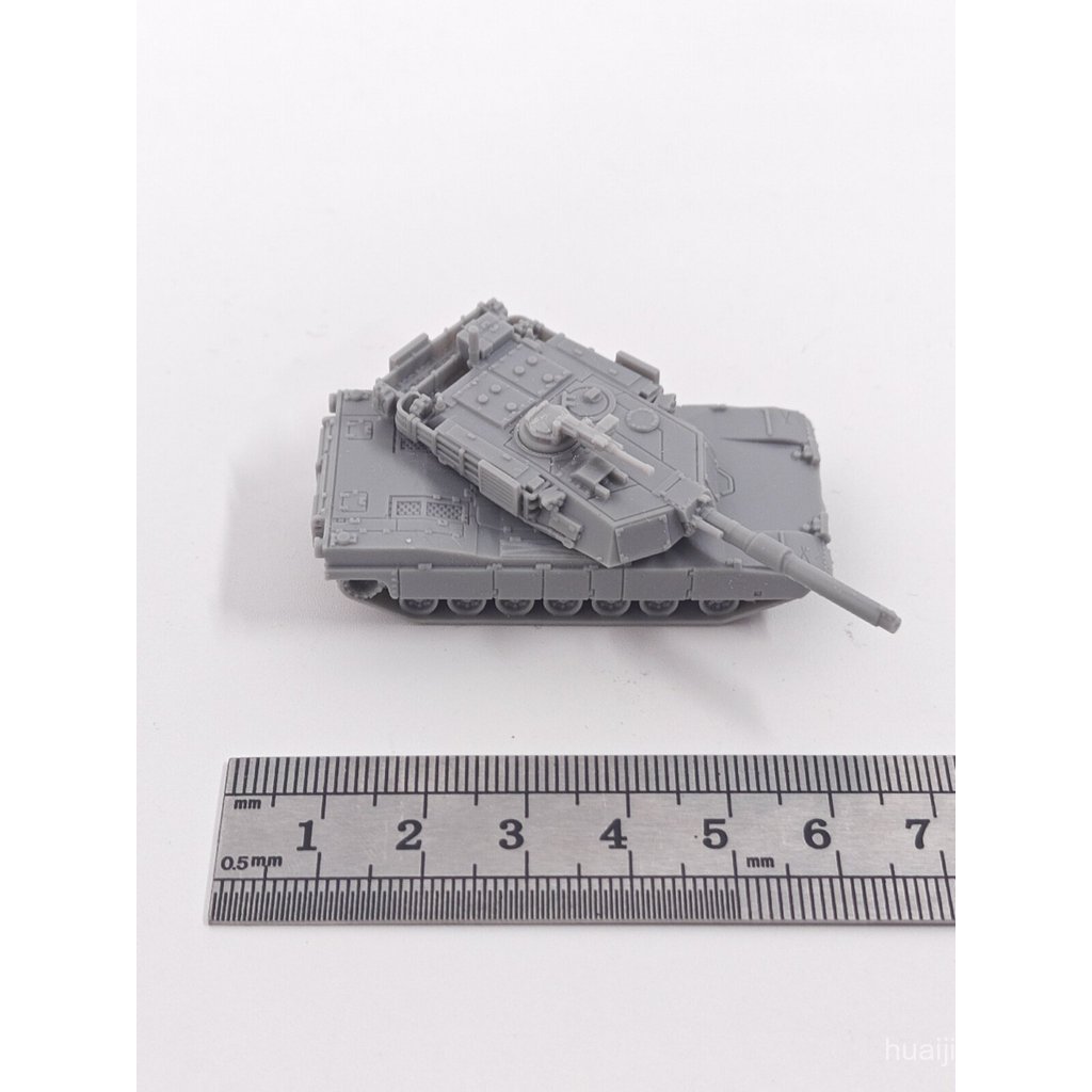 1/144 Scale M1A1 Abrams Main Battle Tank 3D Printing Scale รุ่น K0B3