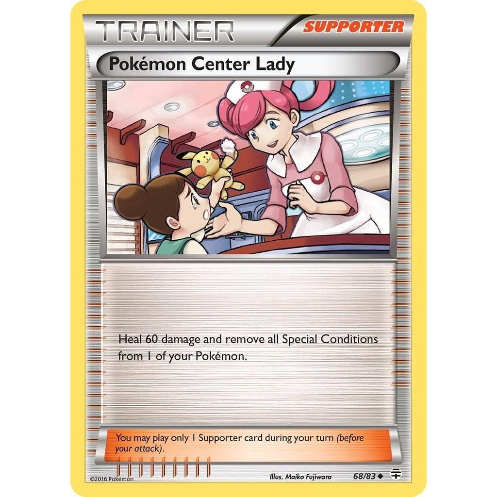 PTCG Pokemon Center Lady 68/83 Pokemon Generations