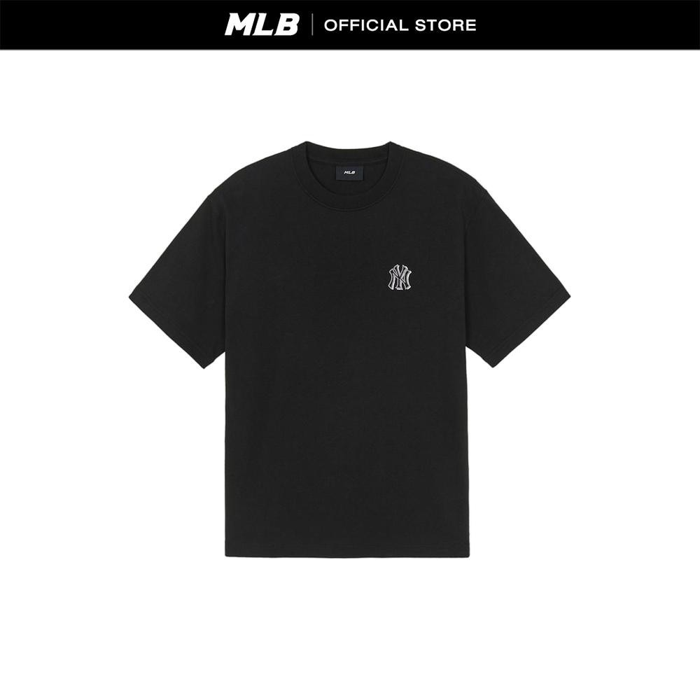 MLB เสื้อยืด ยูนิเซ็กส์ Basic Heavy Weight Over Fit T-Shirts รุ่น 3ATSB0354 50BKS สีดำ