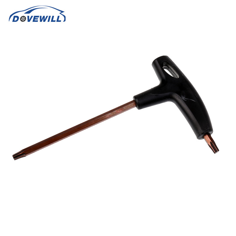 [Dovewill] ชิ้น T25 ไขควงแขน ไขควง กุญแจรถจักรยานยนต์ Vanadium Steel