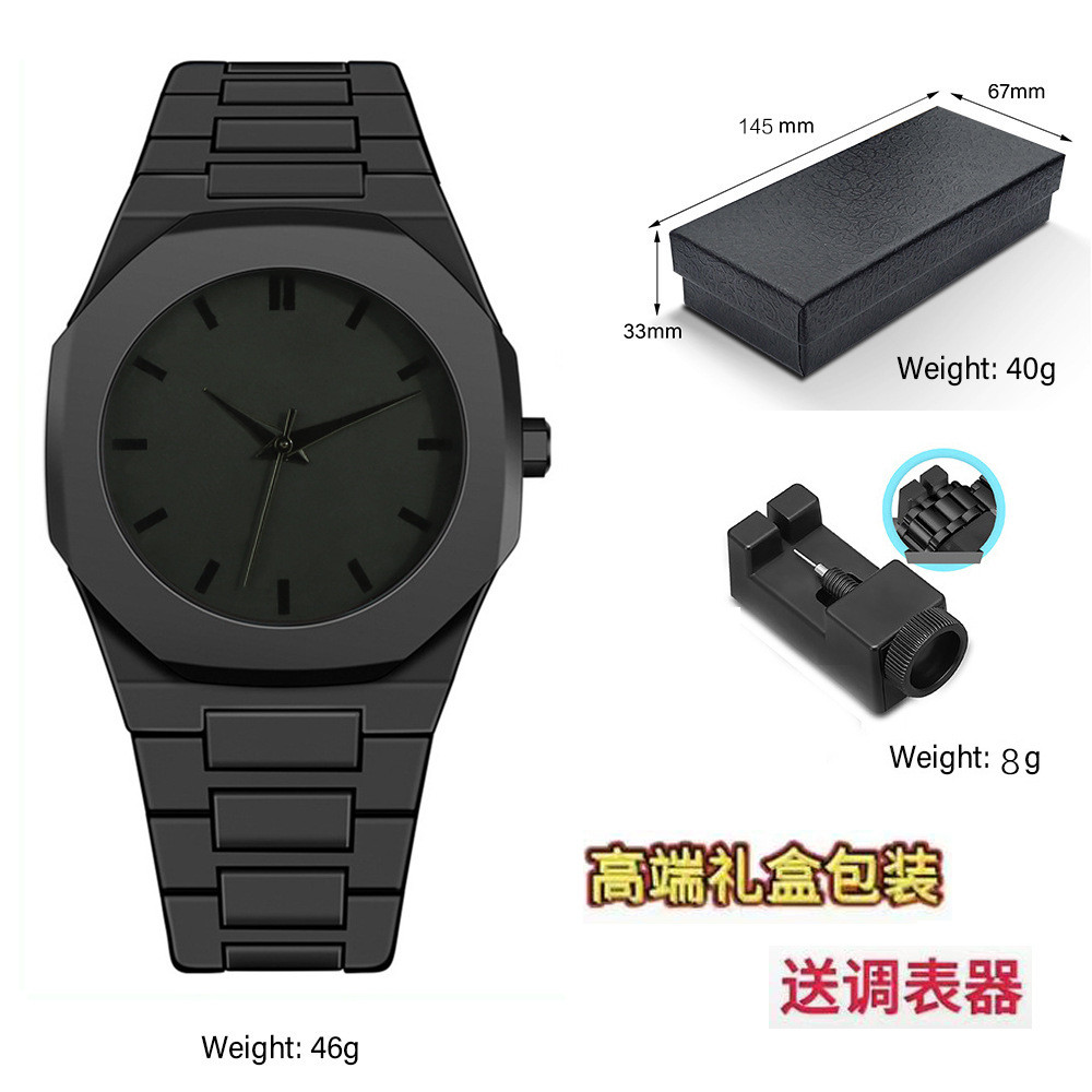 อิตาเลี่ยน Designer ยี่ห้อ Black Samurai Dopamine นาฬิกาผู้ชายนาฬิกาผู้หญิงนักเรียนเรียบง่ายมูลค่าสูงนาฬิกาควอทซ์กันน้ํา 8868