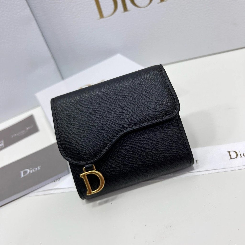 DIOR Wallet DIOR Wallet DIOR Tri-Fold Wallet DIOR Monten Tri-Fold Card Holder Presbyopic Wallet D Ho