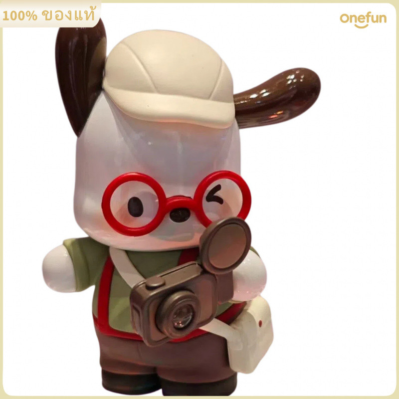 ของแท้ Pochacco Diamond Detective ซีรีส์ กล่องสุ่ม ฟิกเกอร์น่ารัก ตั้งโชว์โต๊ะ อาร์ตทอย ของขวัญ