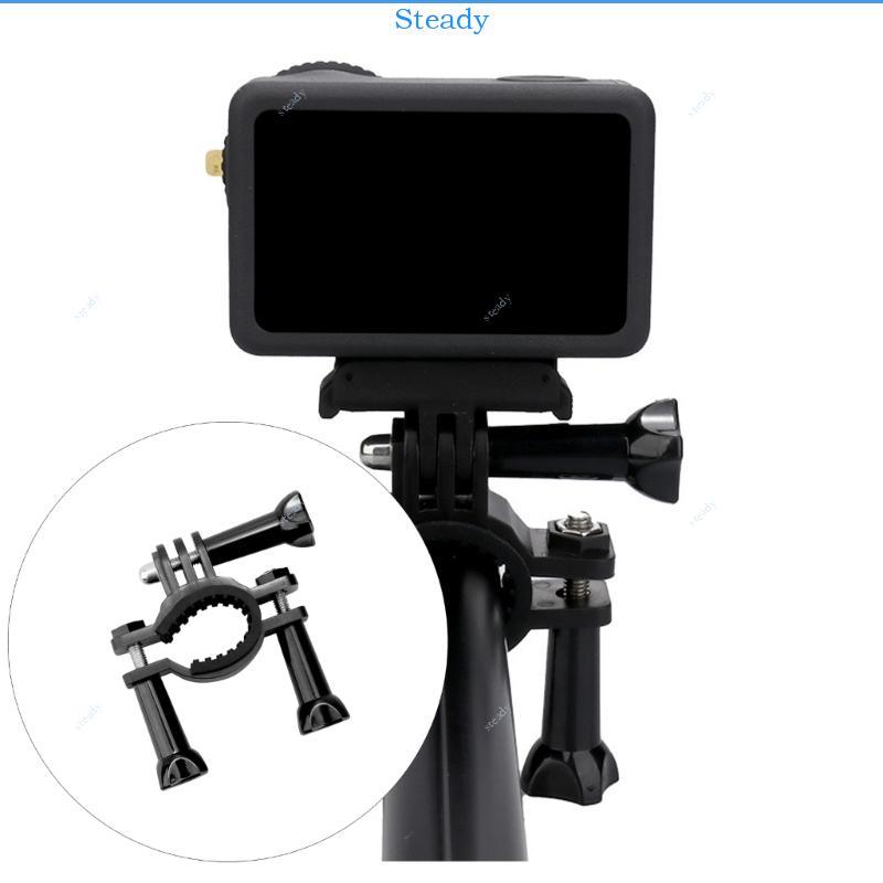 Steady Bike Rig Roll Bar Mount Action Camera Handlebar Clamp Mount สําหรับแฮนด์จักรยานเสาตกปลาติดตั้