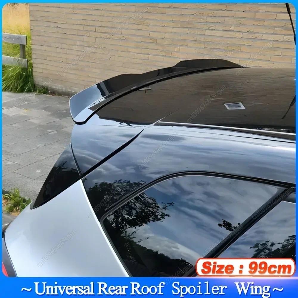 รถฟรี Perforated สปอยเลอร์ Top Center Wing Trunk สปอยเลอร์ด้านหลัง Wing of Hatchback SUV Bodykits Tu