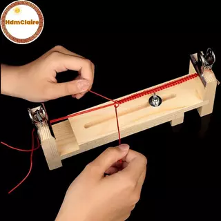 HdmClaire Creative ปฏิบัติเชือก Braiding เครื่องมือถักเชือกมือ Ra สําหรับสร้อยข้อมือ Nelaces DIY Handcraft เชือกถักเครื่องมือ TH