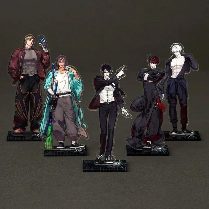 โมเดล Standee Killer Peter mika ประดับโต๊ะเรียนพร้อมตัวอักษร Pietro Simon Kageo Thrudeus Manhwa Webt