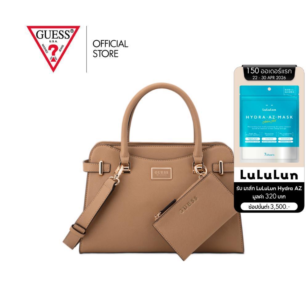 กระเป๋า Guess รุ่น SA247305 ROSIE SATCHEL สีน้ำตาล