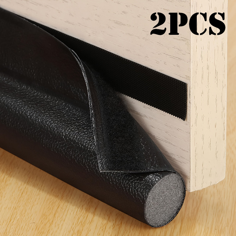 1/2PCS ประตูร่าง Stopper ประตูกวาด Weather Peeler Noise Blocker หน้าต่าง Breeze Blocker ปรับร่างประต