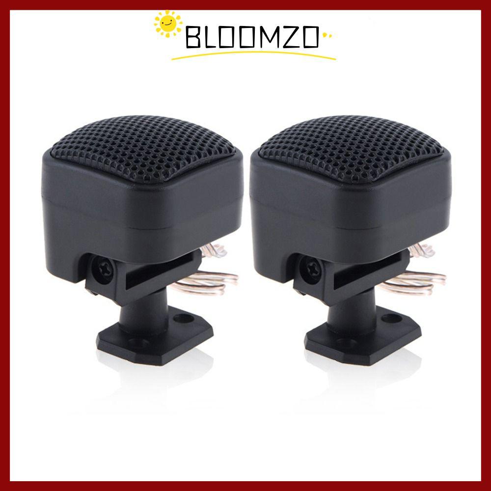 BLOOMZO ทวีตเตอร์รถยนต์ 1 คู่, 91dB Square ลําโพงสี่เหลี่ยมเล็ก, Universal 500W Loud ABS กล่องเสียงอุปกรณ์เสริมในรถยนต์