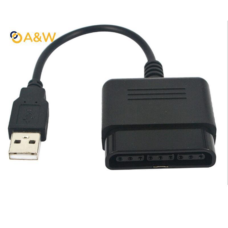 สาย USB A&W PS3 สําหรับคอนโทรลเลอร์ ps2 เป็นสายแปลงอะแดปเตอร์ USB ของ PS3 pc
