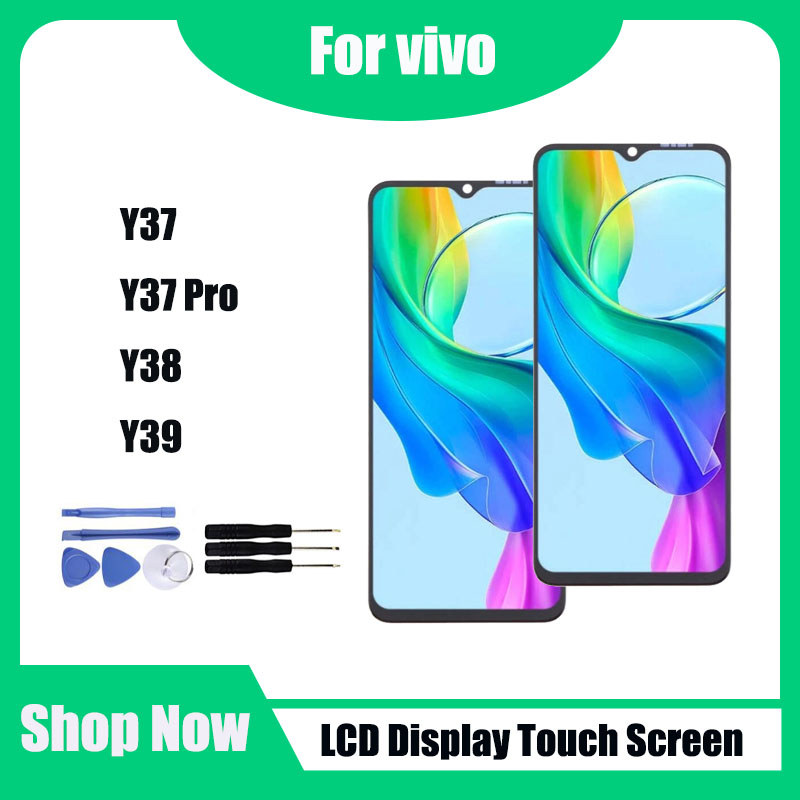 สําหรับ vivo Y37 Y37 Pro Y38 Y39 จอแสดงผล LCD เปลี่ยนหน้าจอสัมผัส