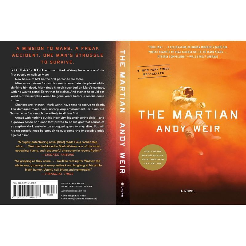 Paper English 389 Books Paper English Books The Martian Andy Weir