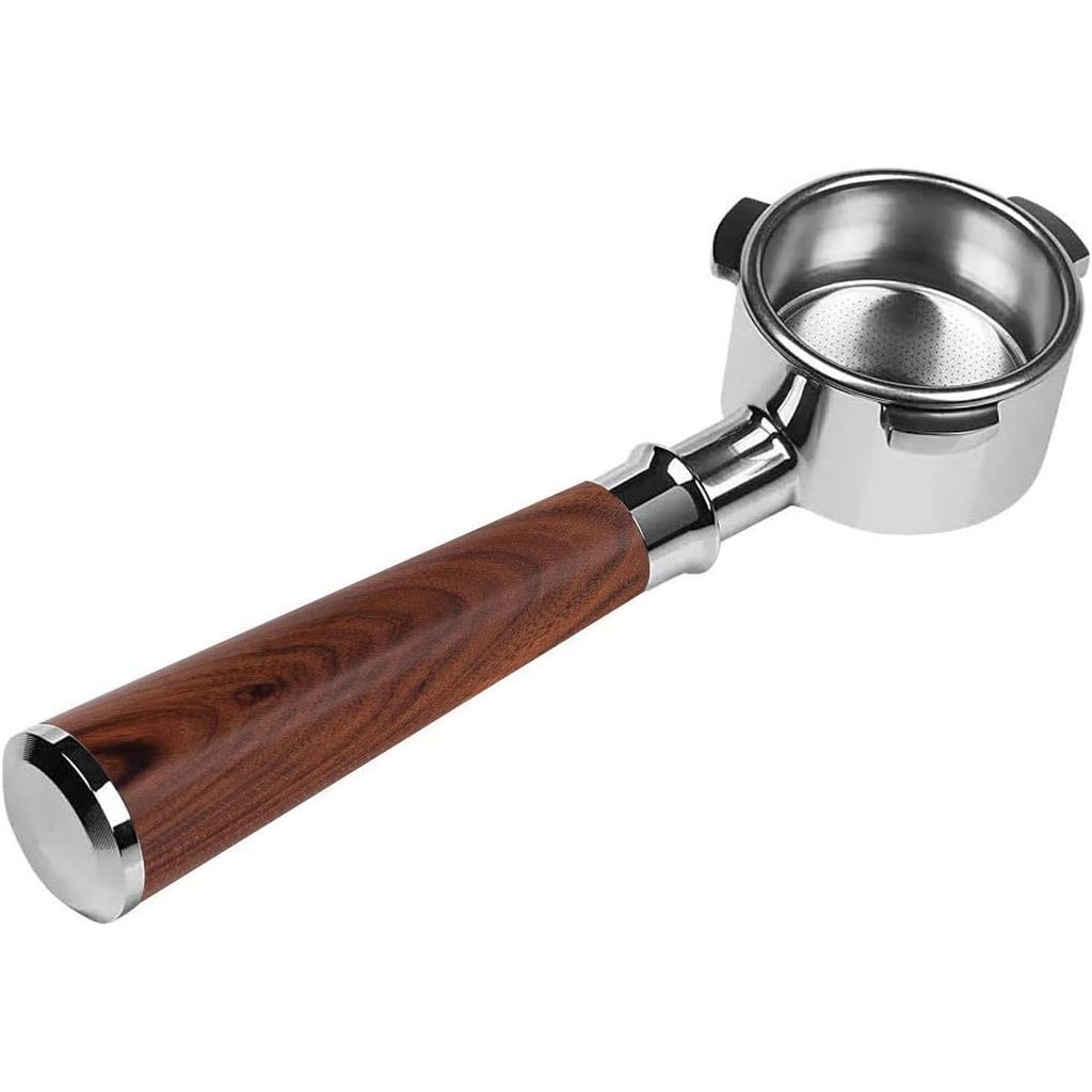 แฟชั่น Redwood Bottomless Portafilter 54mm Breville 8 Series BES870/BES878/BES880 เครื่องสแตนเลส Por