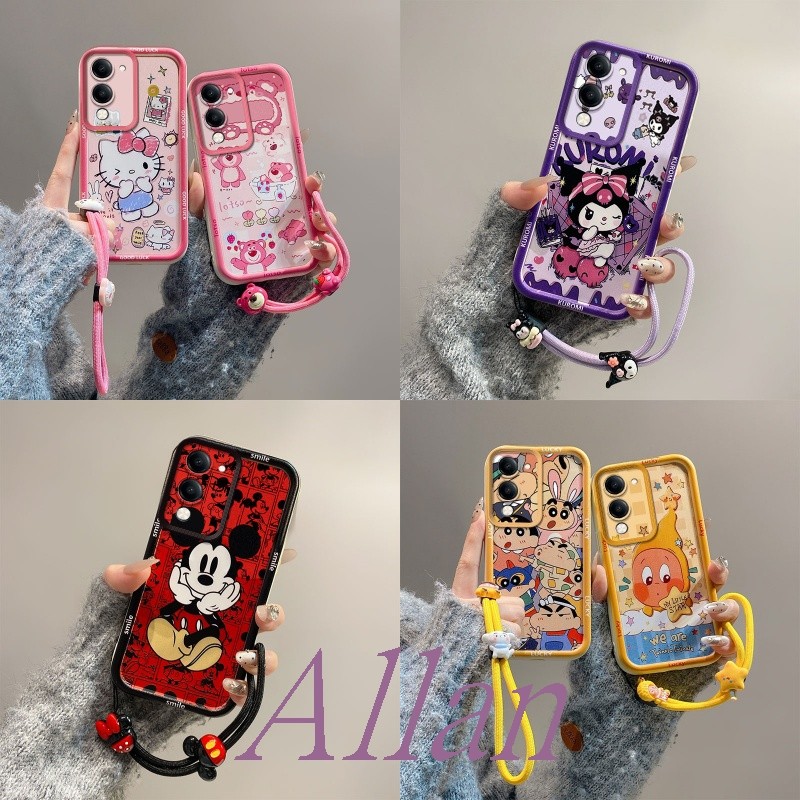 เคส vivo y04s 4G / y29t 5G / y19s GT 5G case TPU ลายการ์ตูน กันกระแทก สีสันสดใส พร้อมส่ง xxr-DK